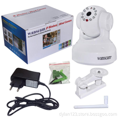 Megapixel HD Network camera cheapest Interface wifi wired ip camera with Pan/Tilt,Sd card,Resolution 720P wireless ip cameras